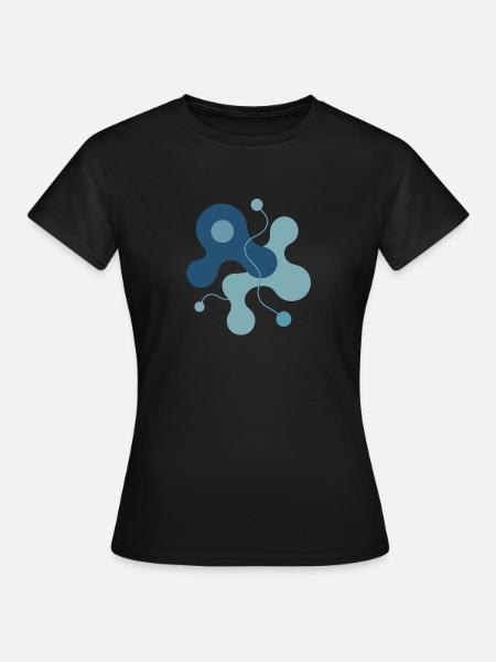 Organic Complexity – Die Form des Lebendigen - Frauen T-Shirt - Schwarz