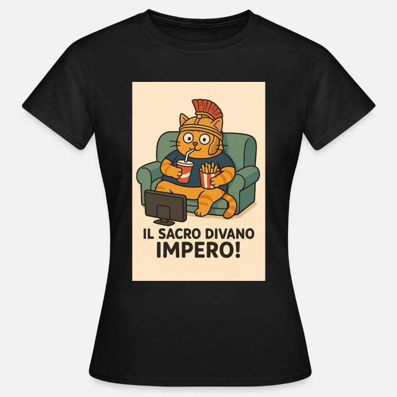 Sacro_divano_Impero - Women's T-Shirt - black