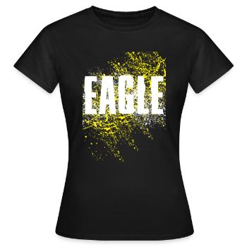 Eagle Eagle - Women's T-Shirt - black - Front - AI Model Female 172 dark (172cm)