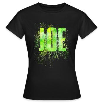 Joe - T-shirt Femme - noir - Devant - AI Model Female 172 dark (172cm)