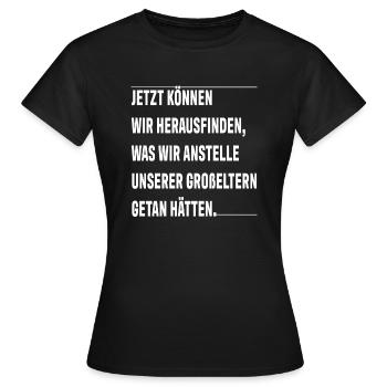 Stellung Beziehen! - Frauen T-Shirt - Schwarz - Vorne - AI Model Female 172 dark (172cm)