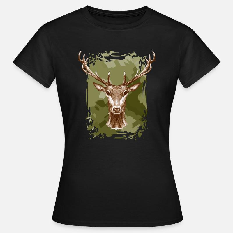 deer - Women's T-Shirt - black