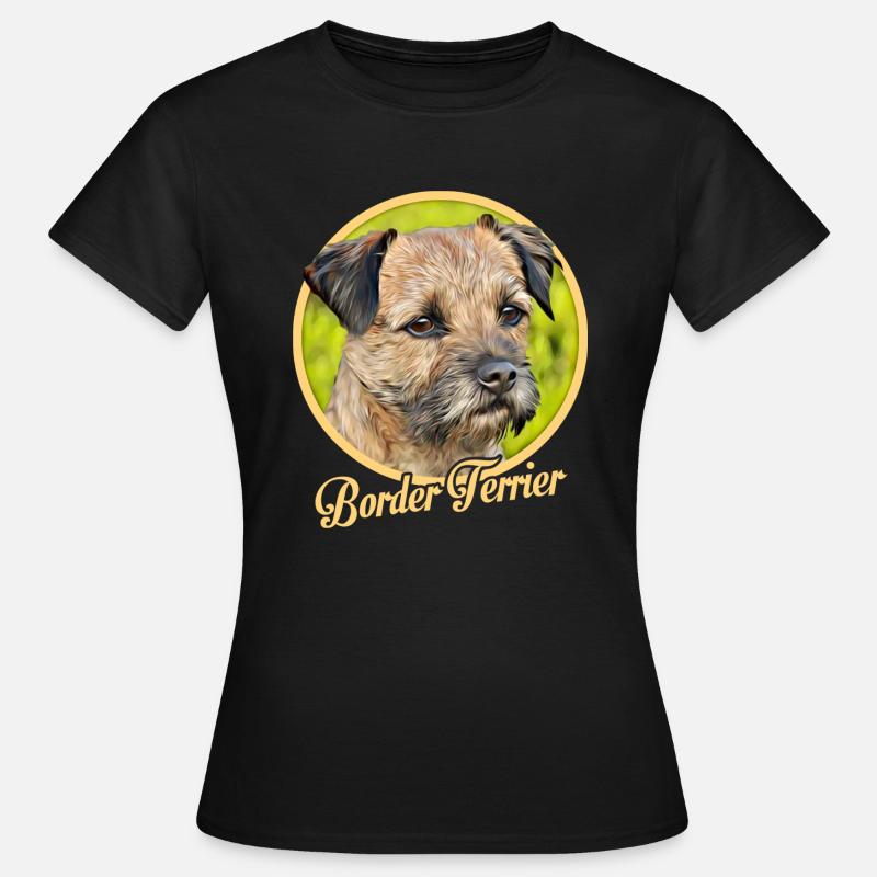 border Terrier - Women's T-Shirt - black