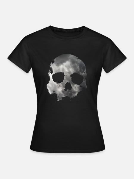Schädel - Frauen T-Shirt - Schwarz