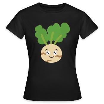 Chou-rave - T-shirt Femme - noir - Devant - AI Model Female 172 dark (172cm)