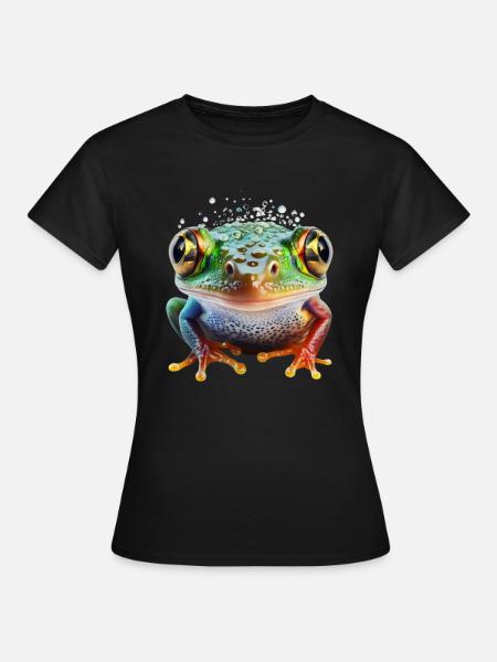 Grenouille - T-shirt Femme - noir