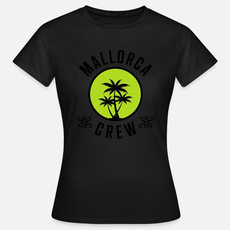 Équipage de Majorque - T-shirt Femme - noir