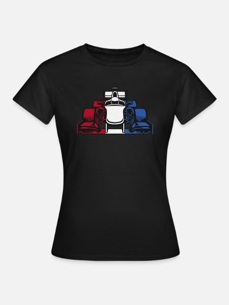 Retro racing car flying dutchman netherlands - Women's T-Shirt - black