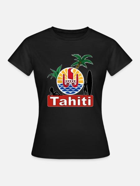 Tahiti - Frauen T-Shirt - Schwarz