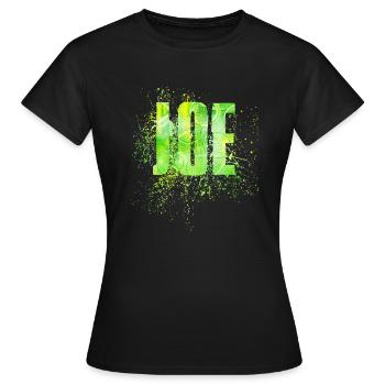 Joe - T-shirt Femme - noir - Devant - AI Model Female 172 dark (172cm)