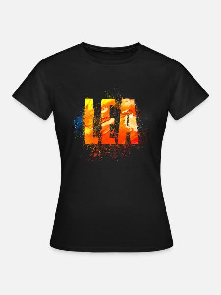 Lea - Frauen T-Shirt - Schwarz