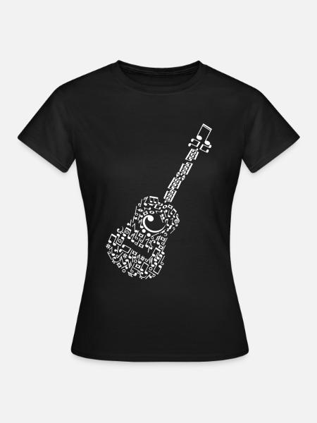 Guitar - Women's T-Shirt - black