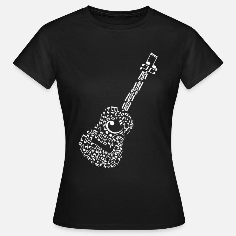 Guitar - Women's T-Shirt - black