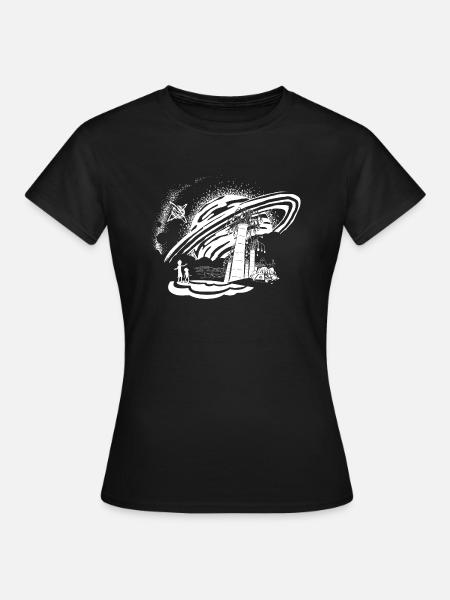 Rick And Morty Dimension 35-C Mit Megabäumen - Dame-T-shirt - sort