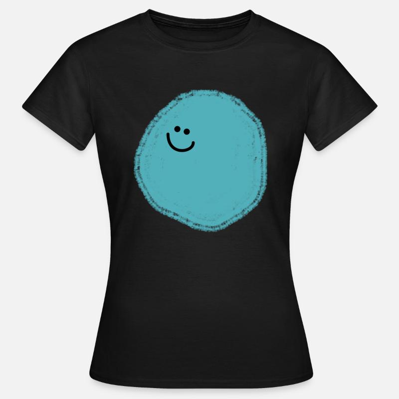 Tiego (Blue Ball) - Women's T-Shirt - black