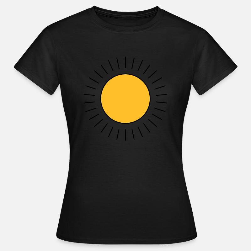 Sun - Women's T-Shirt - black