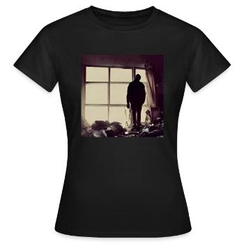Alone in the Dark - Women's T-Shirt - black - Front - AI Model Female 172 dark (172cm)