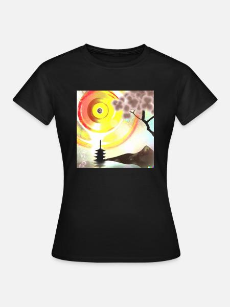 JD Star Artwork No.1 - Frauen T-Shirt - Schwarz