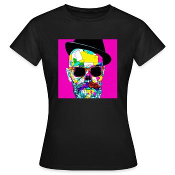 Heisenberg Mr White Bad Breaking - Frauen T-Shirt - Schwarz - Vorne - AI Model Female 172 dark (172cm)