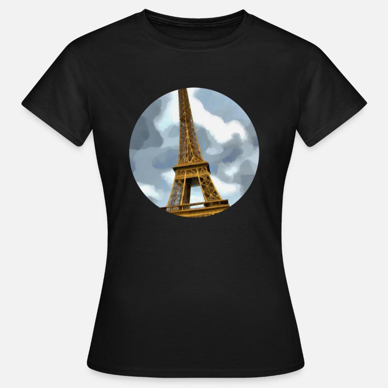 Eiffel tower - Women's T-Shirt - black