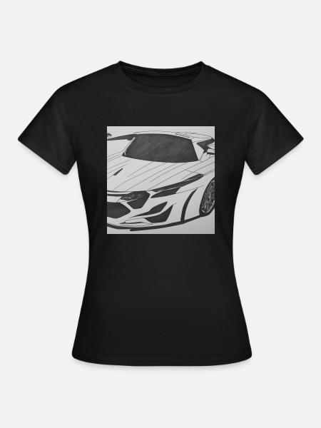 Car - Frauen T-Shirt - Schwarz