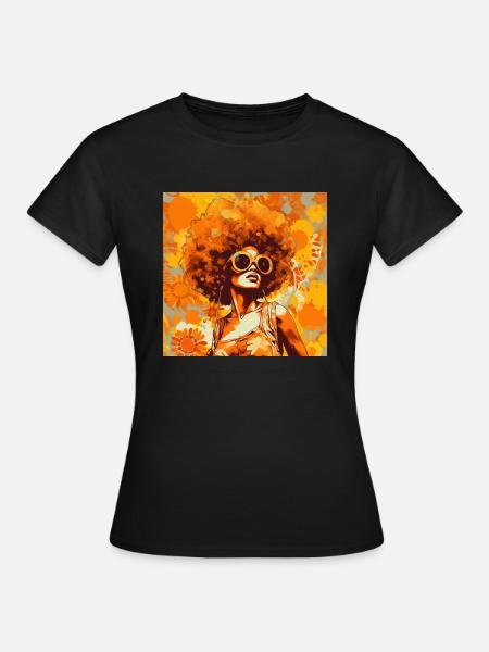 Donna 3 - Frauen T-Shirt - Schwarz