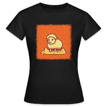 Déclaration d’idée cadeau antiraciste géniale de Lion - T-shirt Femme - noir - Devant - AI Model Female 172 dark (172cm)