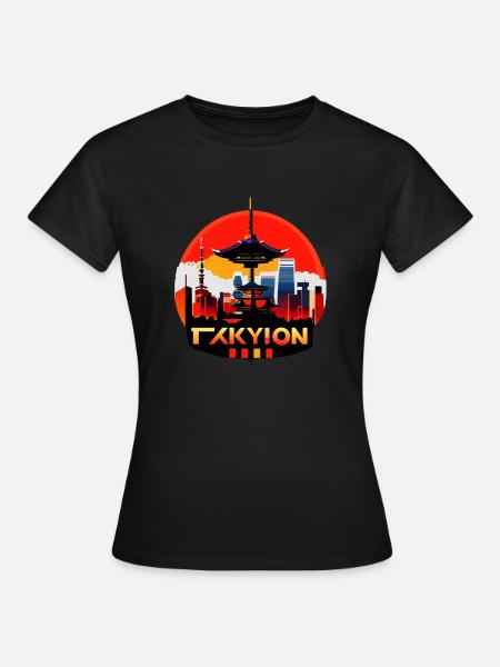 Tokio - Frauen T-Shirt - Schwarz
