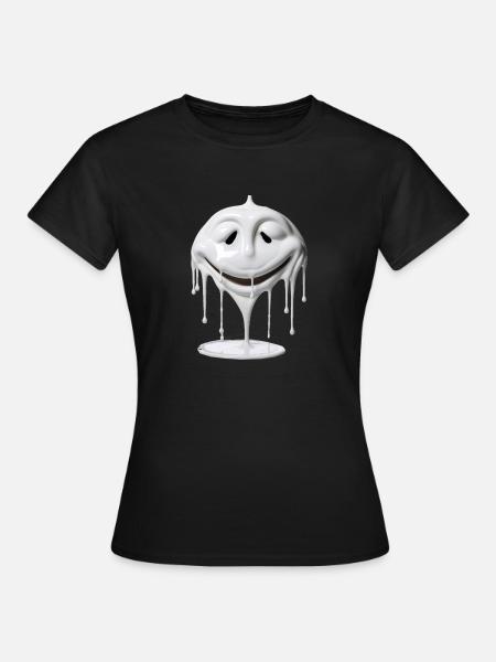 the white face - Women's T-Shirt - black