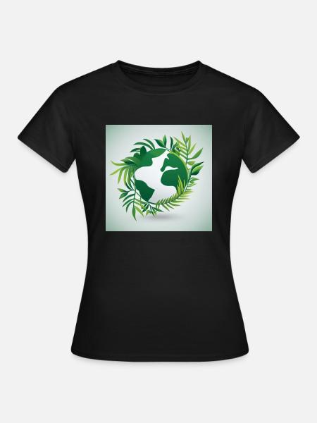 Monde durable - T-shirt Femme - noir