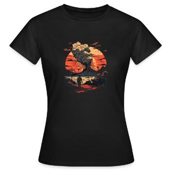 Apocalypse - T-shirt Femme - noir - Devant - AI Model Female 172 dark (172cm)