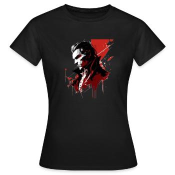 Dracula - Women's T-Shirt - black - Front - AI Model Female 172 dark (172cm)
