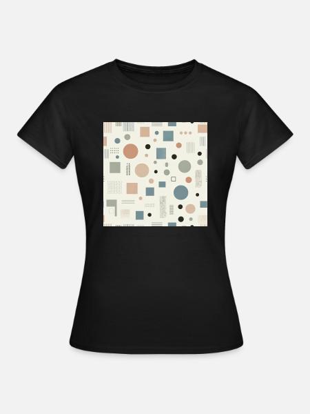 Zen Geometry - Frauen T-Shirt - Schwarz