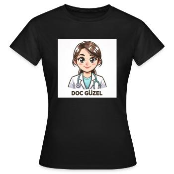 Cok Güzel - Doc Güzel Ärztin - Frauen T-Shirt - Schwarz - Vorne - AI Model Female 172 dark (172cm)