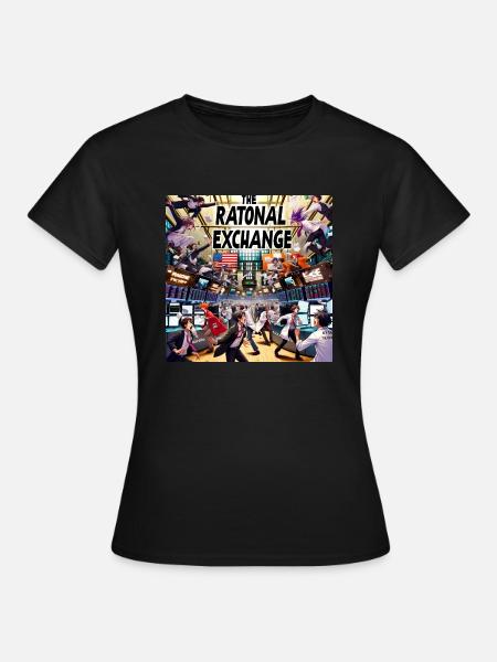 Der rationale Austausch - Frauen T-Shirt - Schwarz