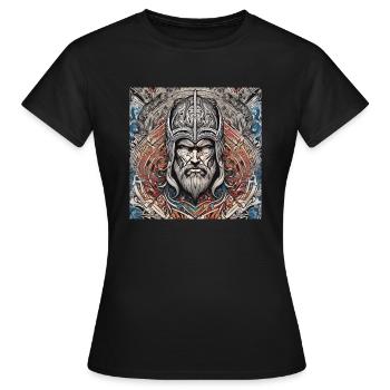 THOR - Frauen T-Shirt - Schwarz - Vorne - AI Model Female 172 dark (172cm)