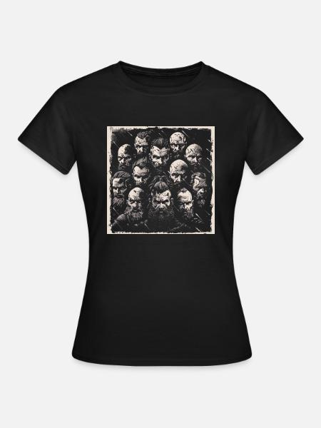 Barbarenhorde - Frauen T-Shirt - Schwarz