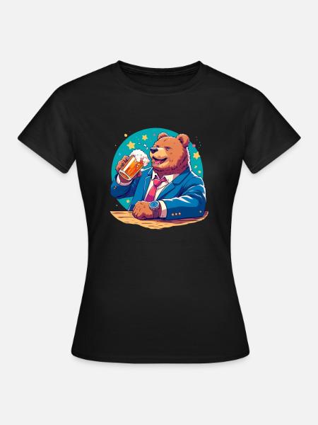 6815831F E457 4D2A 9A4D 1D4C7DFAA256 - Frauen T-Shirt - Schwarz