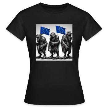 DO I HAVE TO EXPLAIN IT TO YOU...? - Women's T-Shirt - black - Front - AI Model Female 172 dark (172cm)