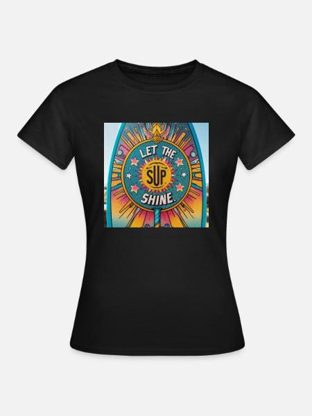 SUP - Frauen T-Shirt - Schwarz