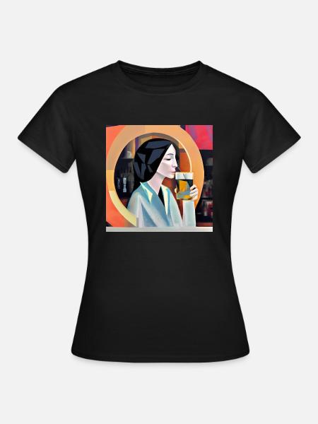 Auffrischen - Frauen T-Shirt - Schwarz