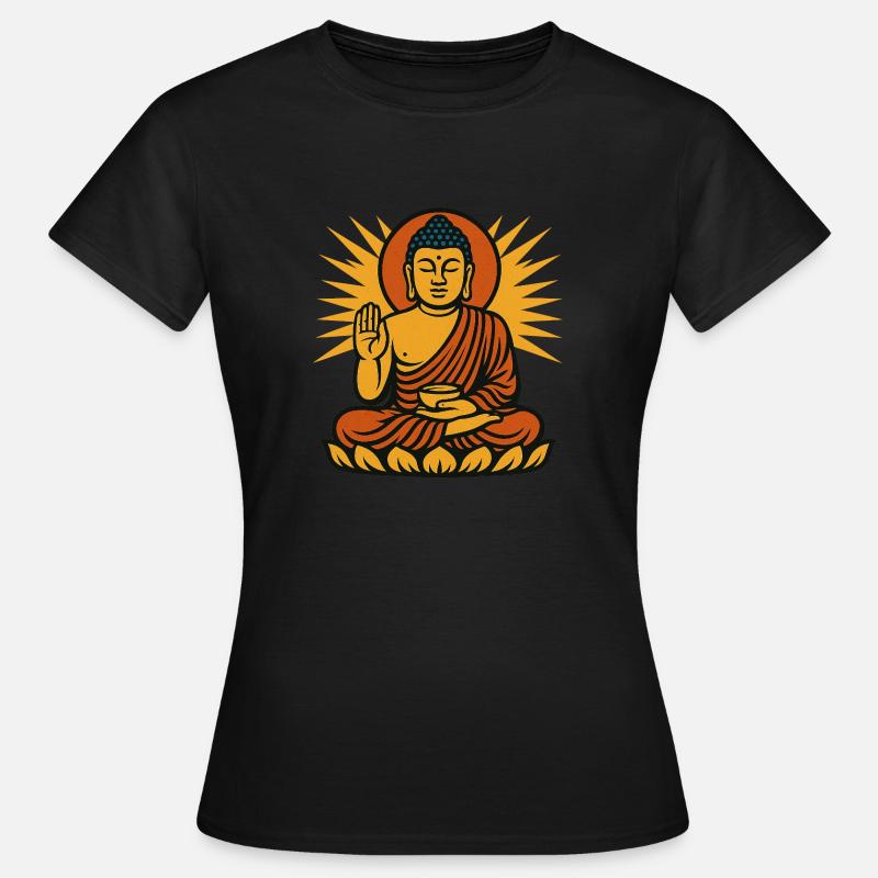Budda - Maglietta da donna - nero