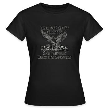 Heiliger Geist - Frauen T-Shirt - Schwarz - Vorne - AI Model Female 172 dark (172cm)