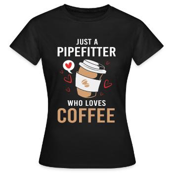 Schlosser Rohr Industrie - T-shirt Femme - noir - Devant - AI Model Female 172 dark (172cm)