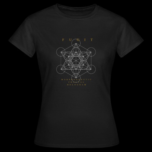 Fugit - Morphogenetic Fractal Hologram - Women's T-Shirt