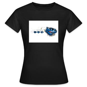 Sub Design - T-shirt Femme - noir - Devant - AI Model Female 172 dark (172cm)