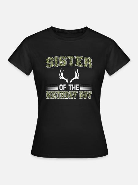 Jäger Jagd Jagd Geschenk - Frauen T-Shirt - Schwarz