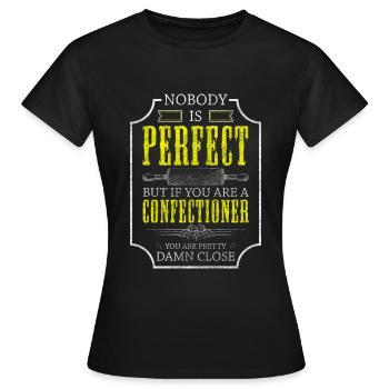 Cake Handicraft Tarts - Women's T-Shirt - black - Front - AI Model Female 172 dark (172cm)