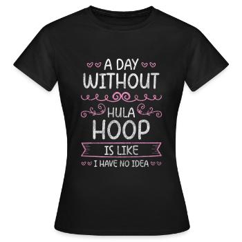 Mature Tendance Fit Hanche - T-shirt Femme - noir - Devant - AI Model Female 172 dark (172cm)