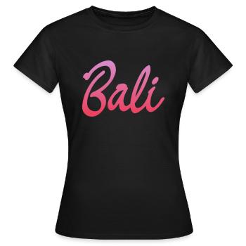 Bali - Frauen T-Shirt - Schwarz - Vorne - AI Model Female 172 dark (172cm)